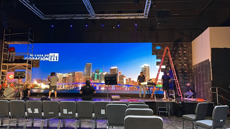 Small Pixel Pitch Displays